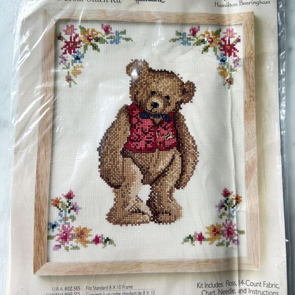 Hamilton Bearingham Hallmark Counted Cross Stitch Kit-Fits 8x10 Frame NEW Sealed - Picture 2 of 4